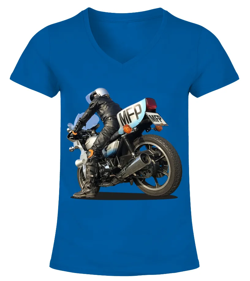 MDMX1070BL. MAD MAX CAMISETA CUELLO PICO MUJER