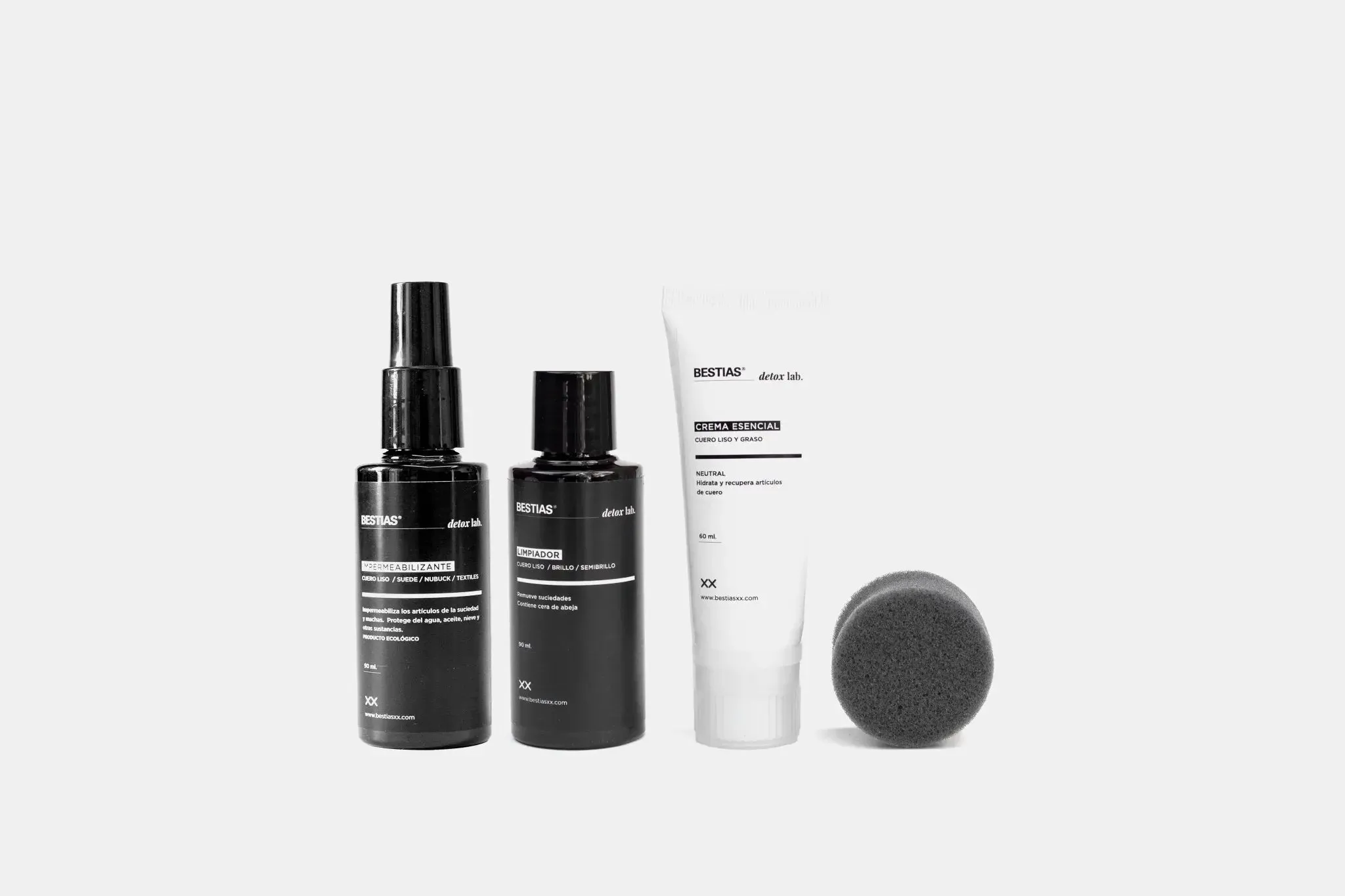 MEGA PACK LIMPIEZA CUERO LISO [DETOX LAB]