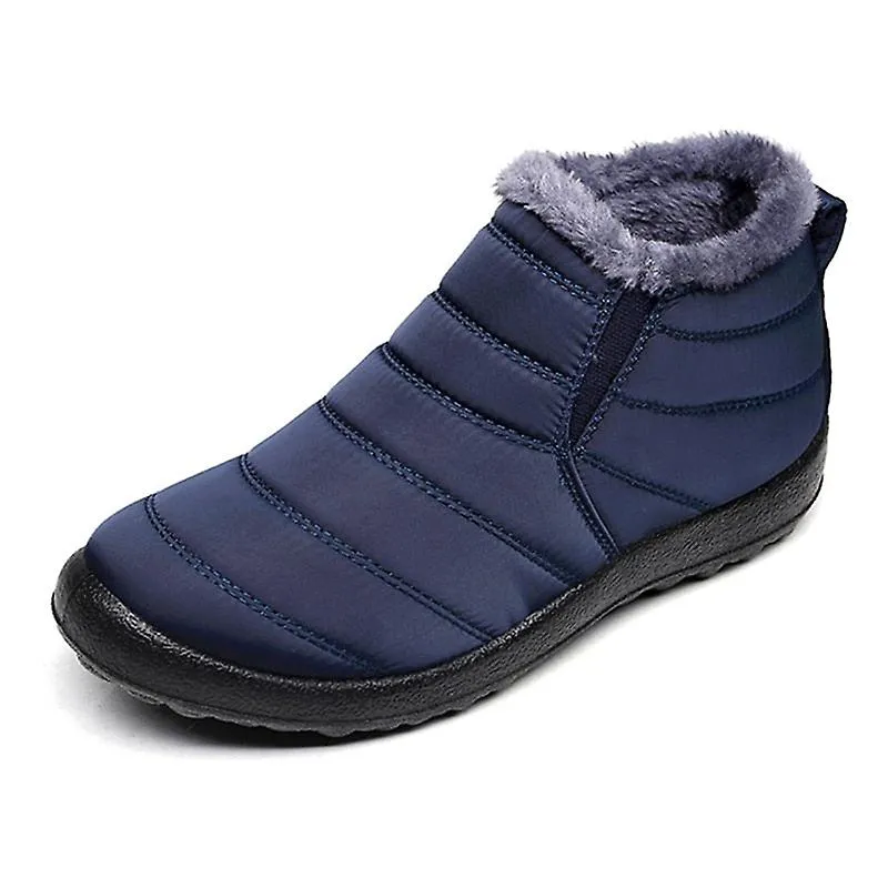 Men Winter Warm Ankle Boots, Men Safety Snow Boots