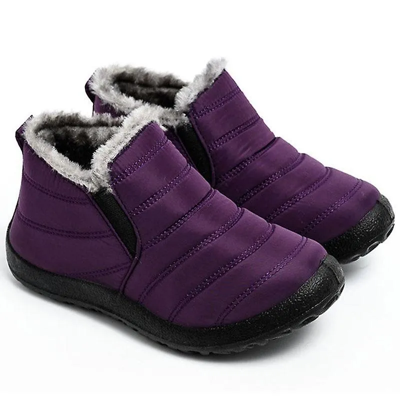 Men Winter Warm Ankle Boots, Men Safety Snow Boots