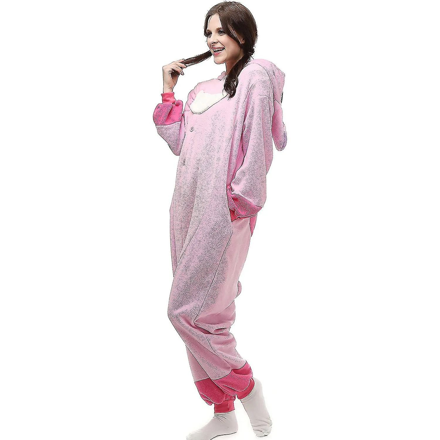 Monster Stitch Disfraz Pijama Onesie Kigurumi Jumpsuit Nightwear Animal Hoodie
