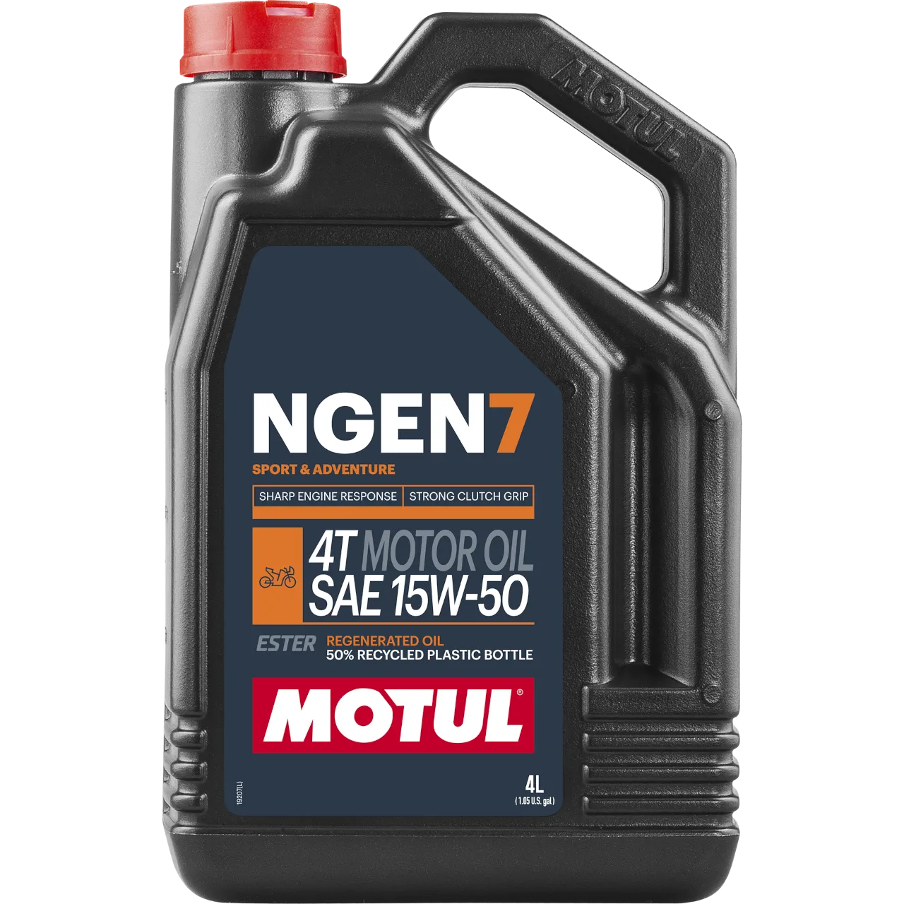Motul NGEN7 4T 4L + Lata Residuos de Aceite Proworks + 100 guantes de nitrilo Proworks GRATIS