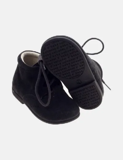 NoName Botín azul cordones