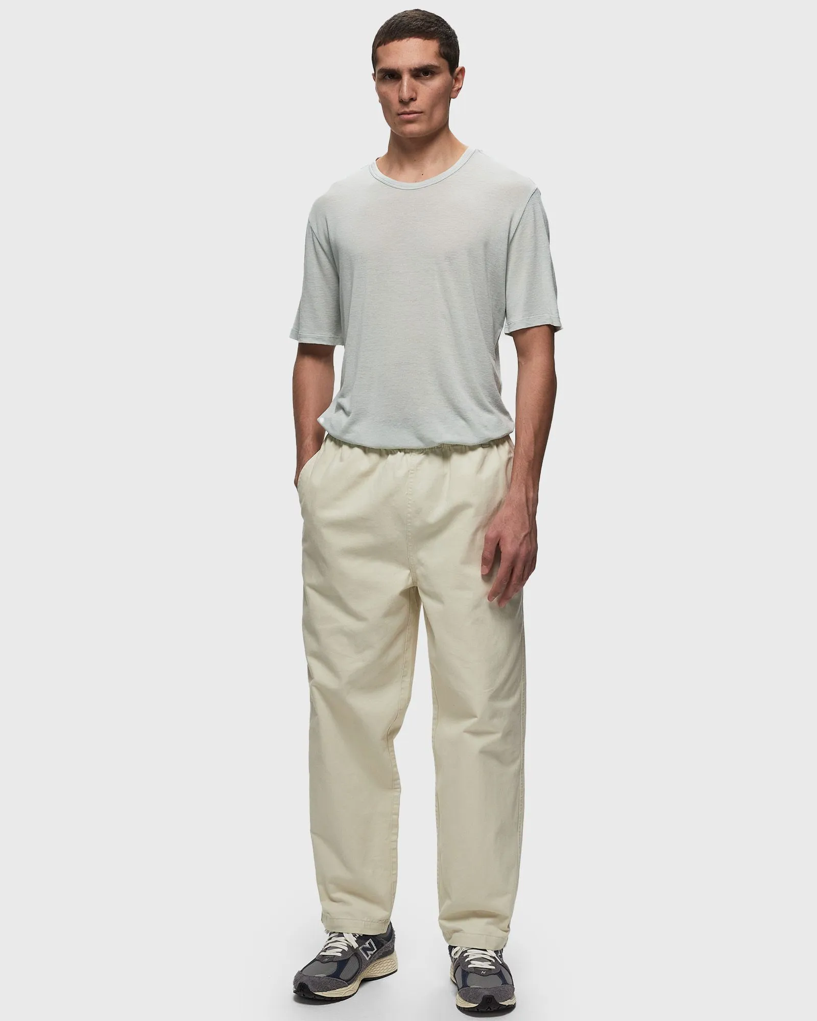 Officine Générale SS TEE GMT DYE TENCEL LINEN TEE SHIRT