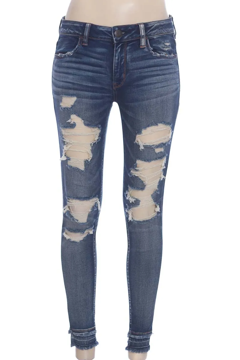 PANTALóN COLOR AZUL  AMERICAN EAGLE