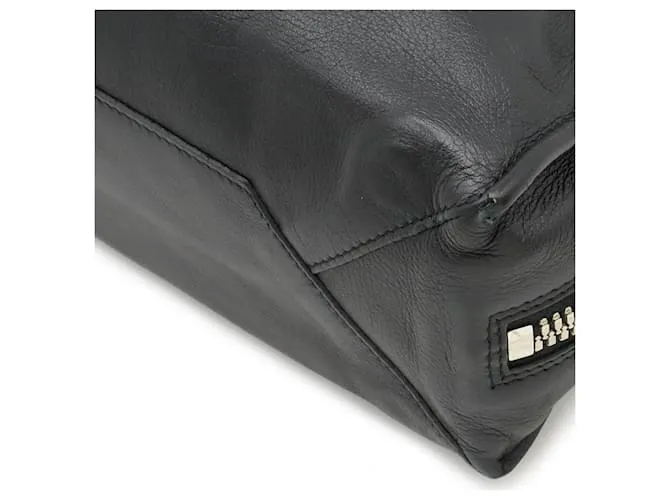 PAPEL A Balenciaga6 ZIP alrededor Negro 