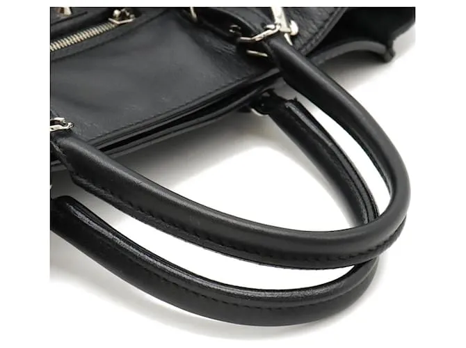 PAPEL A Balenciaga6 ZIP alrededor Negro 