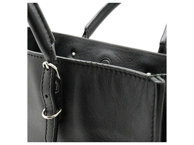 PAPEL A Balenciaga6 ZIP alrededor Negro 
