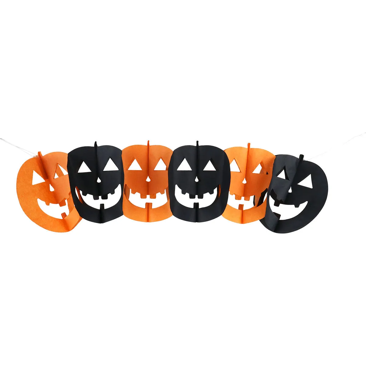 Papel Picado con Diseo de Calabaza