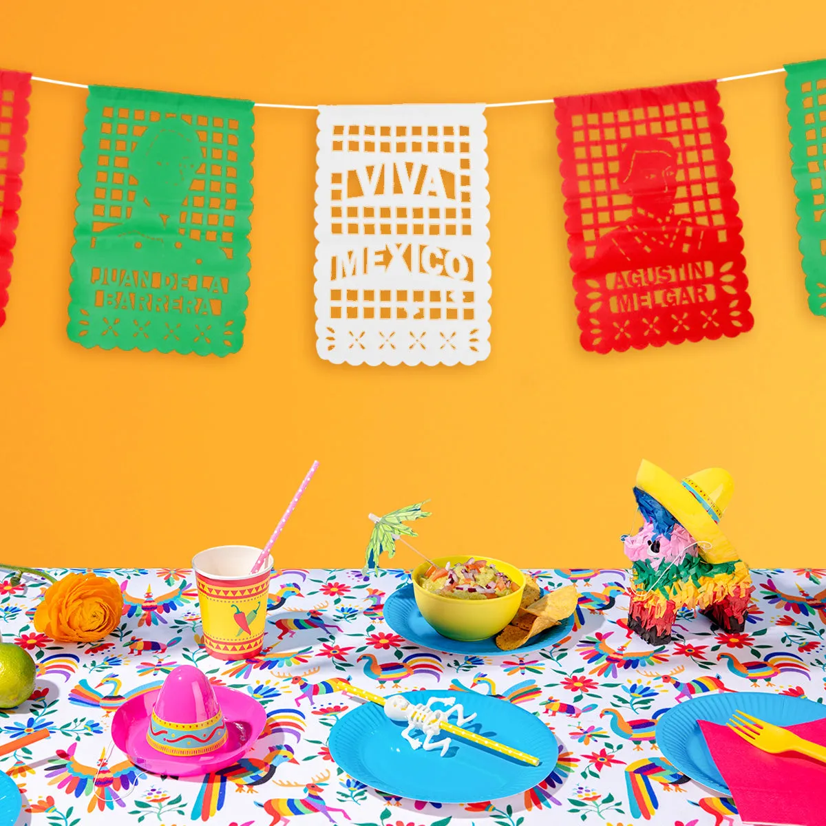 Papel Picado para Fiestas Patrias, Nios Héroes