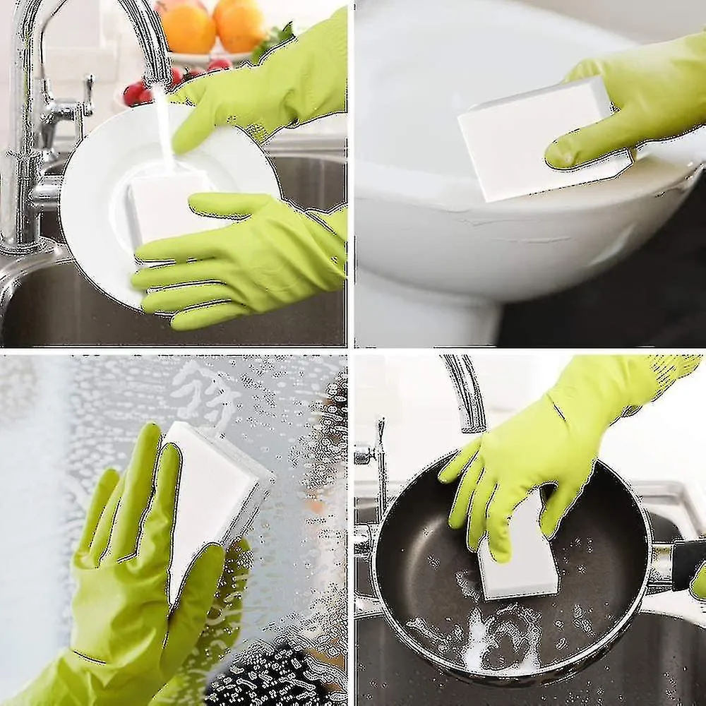 Paquete de 100 Magic Sponge Eraser Esponjas de limpieza a granel