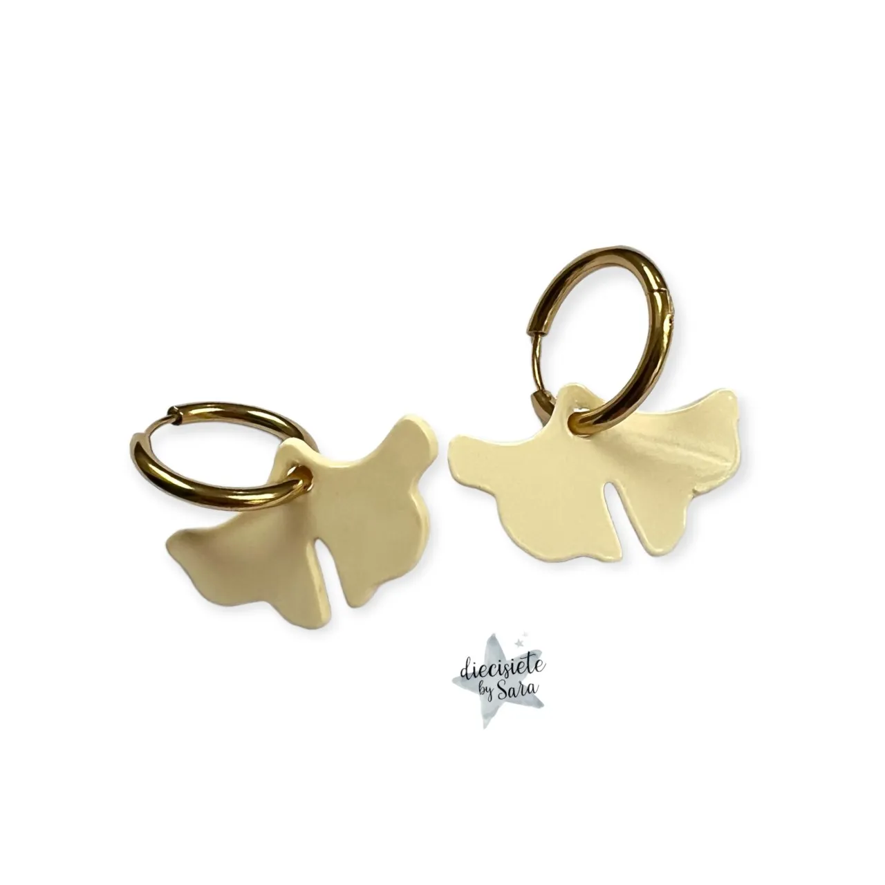 Pendientes Aro Hoja