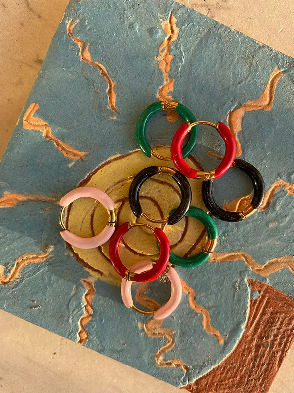 Pendientes Bloom hoops