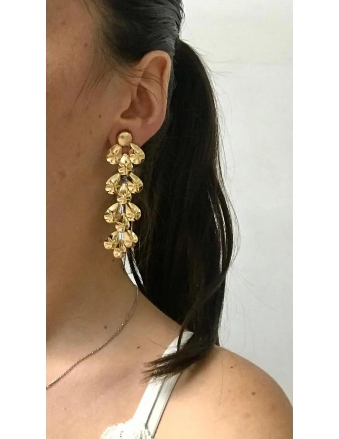 PENDIENTES CON DETALLE DE RACIMO SOHO MADRID