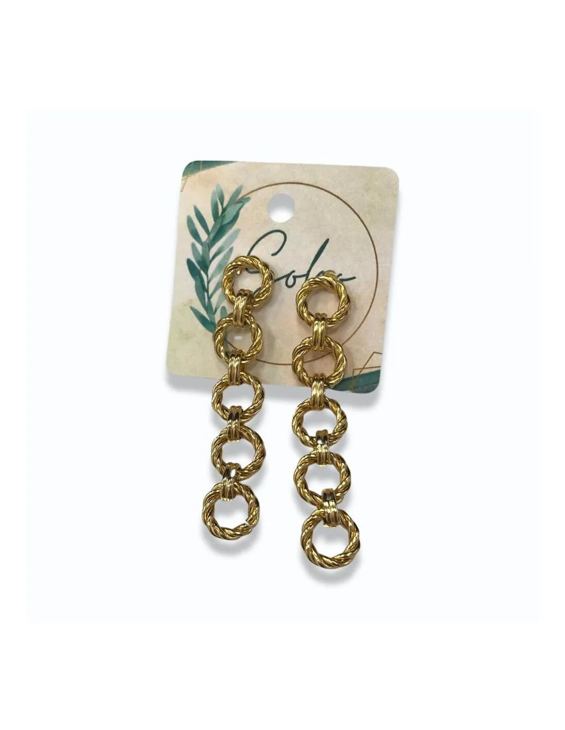 PENDIENTES DE CADENA SOHO MADRID