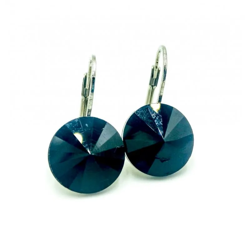 Pendientes de Cristal Black