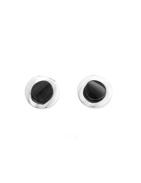 pendientes fink chapa azabache