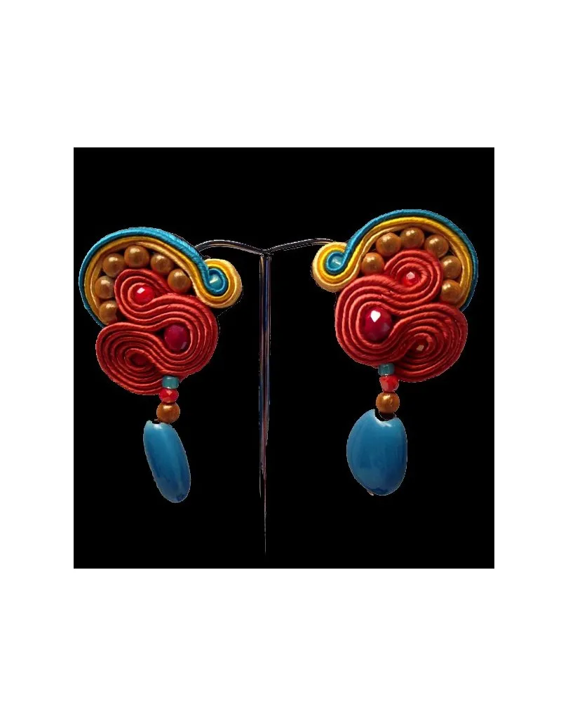 PENDIENTES FLAMENCA PARA ROMPER EN LA FERIA