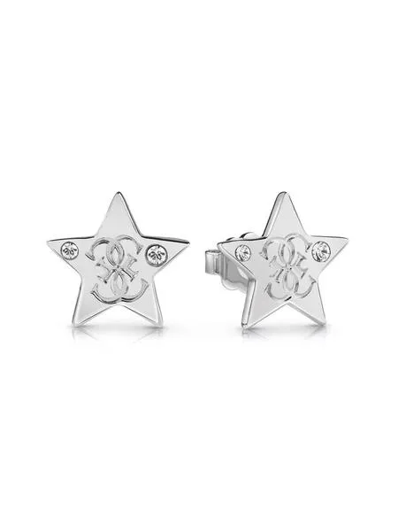 pendientes guess estrella logo