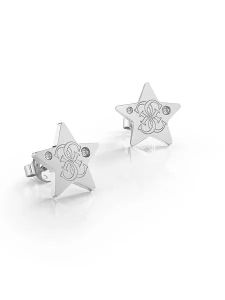 pendientes guess estrella logo