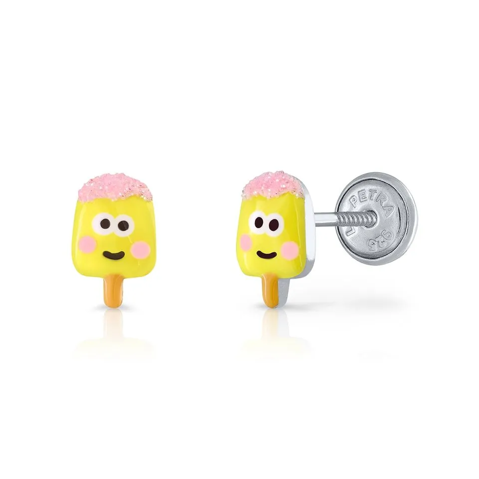 Pendientes Helado Limón