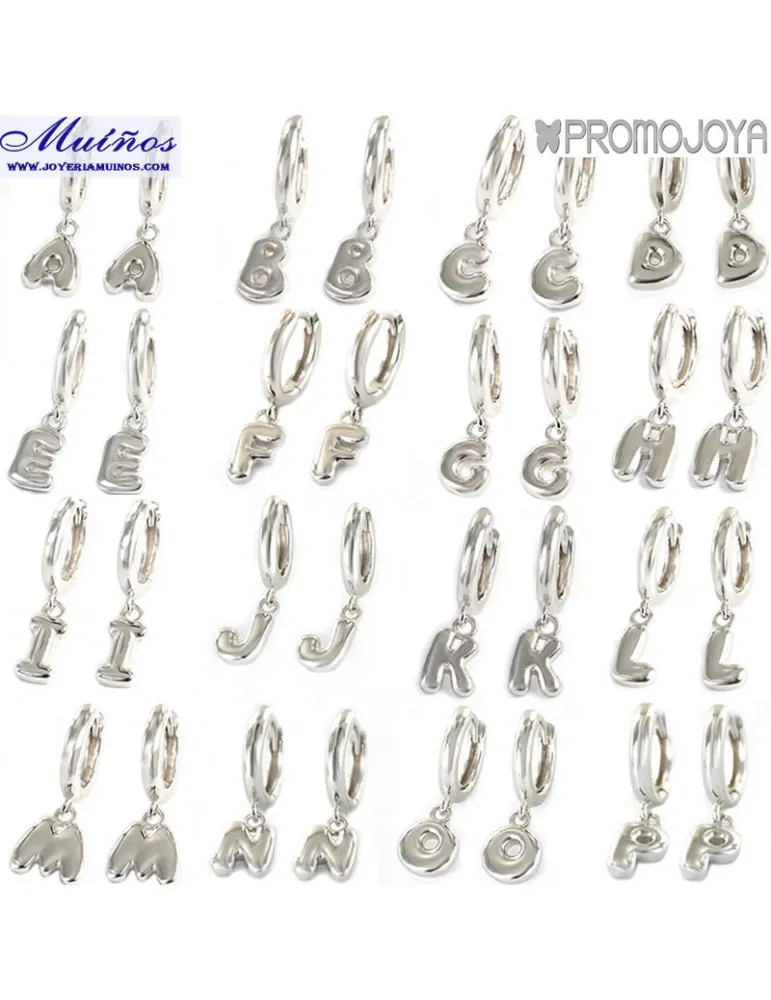 PENDIENTES INICIALES PLATA AL PROMOJOYA
