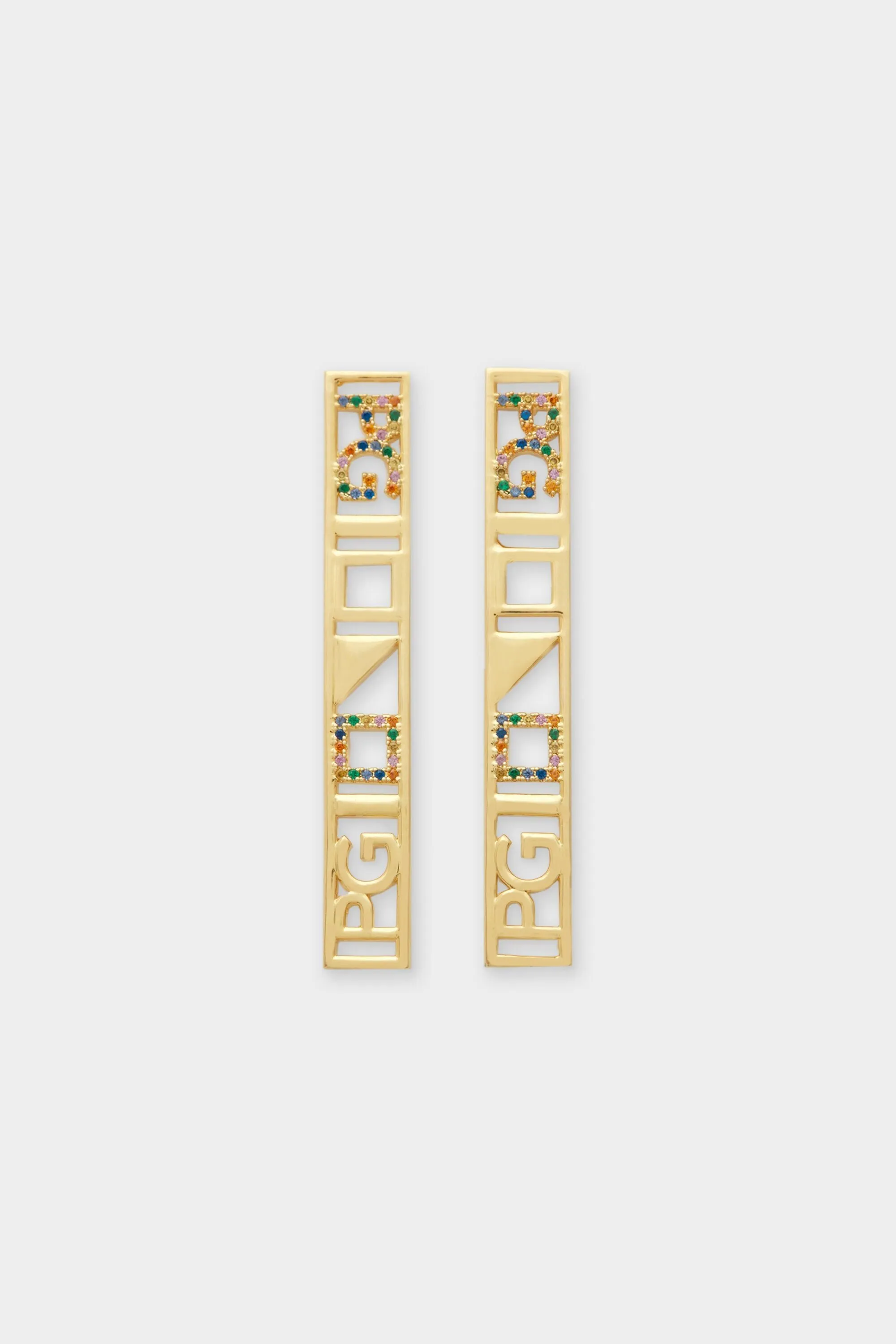 Pendientes largos Cinta PG