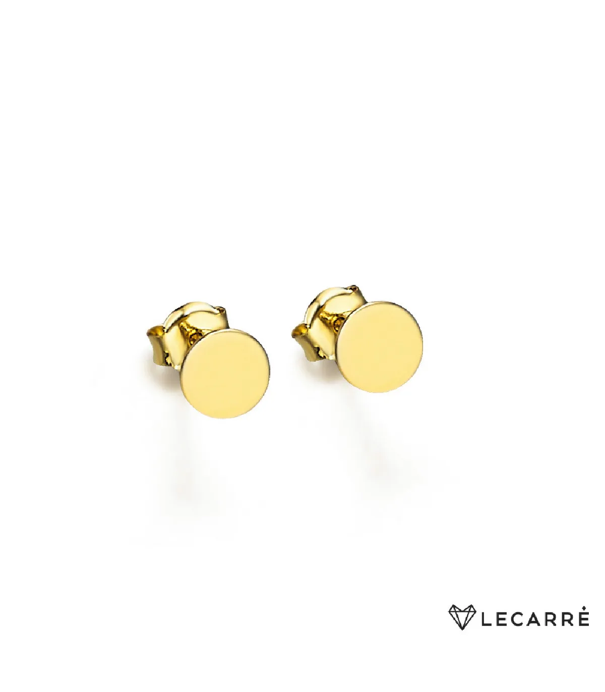 PENDIENTES LECARRé REDONDOS ORO AMARILLO  GB023OA.00