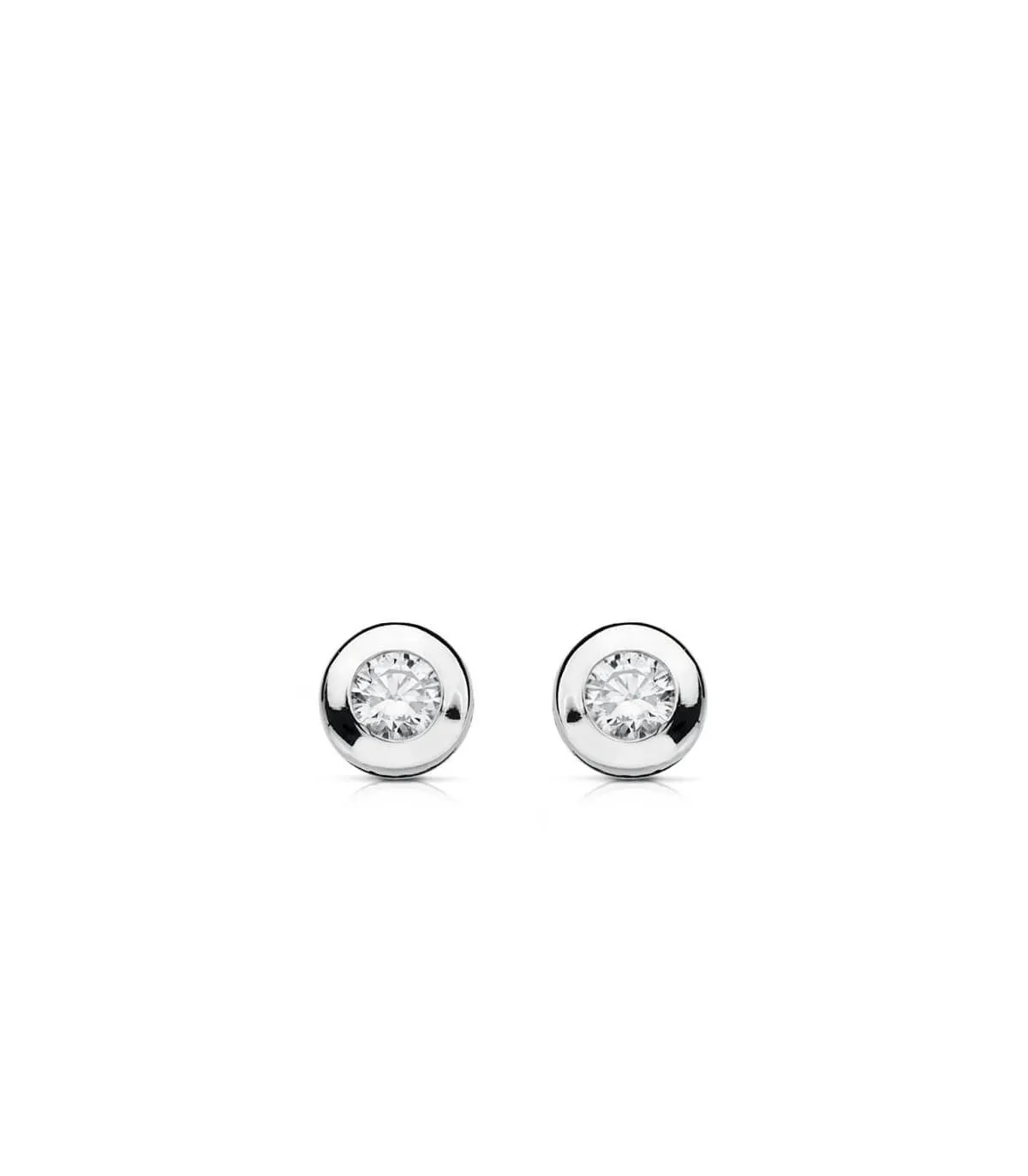 Pendientes Mercedes 6.5 mm 18 Ktes