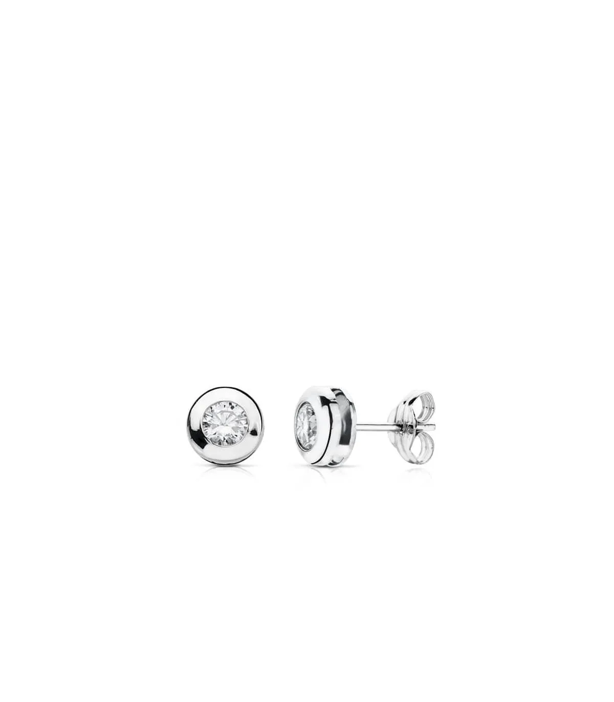 Pendientes Mercedes 6.5 mm 18 Ktes