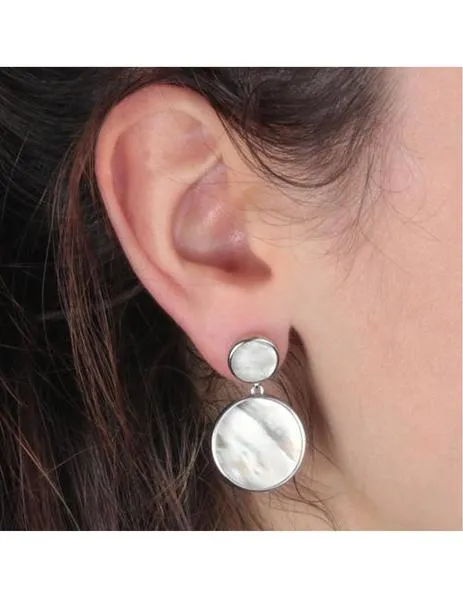 pendientes morellato perfetta nácar