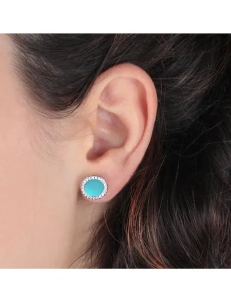 pendientes morellato perfetta turquesa