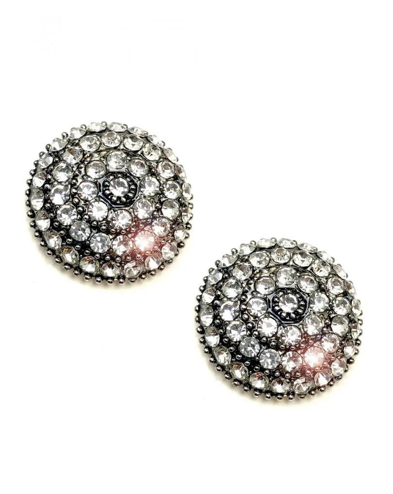 PENDIENTES MUJER DE CLIP DORADOS Y PLATEADOS, JARDIN DEL DESEO