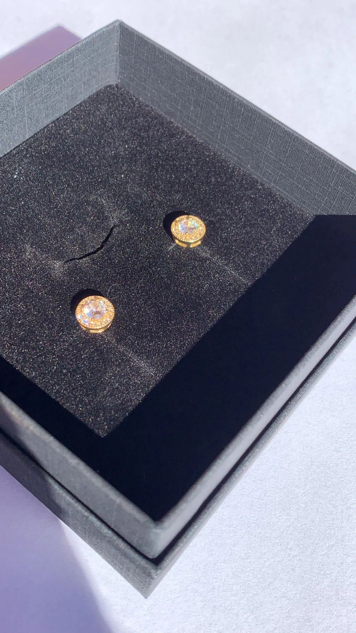 PENDIENTES PC PLATA DE LEY REDONDO  REF.001D