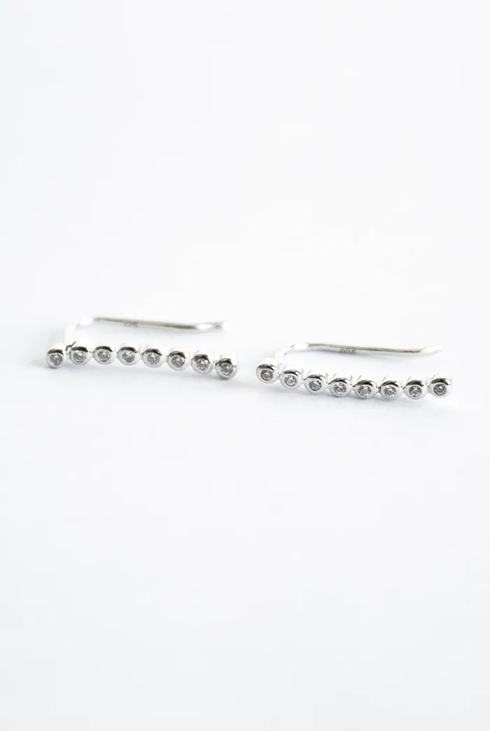 Pendientes Trepadores Zirconitas