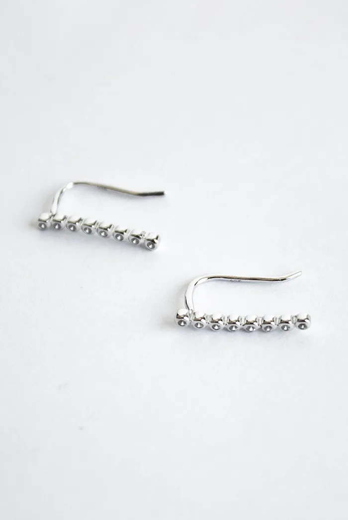 Pendientes Trepadores Zirconitas
