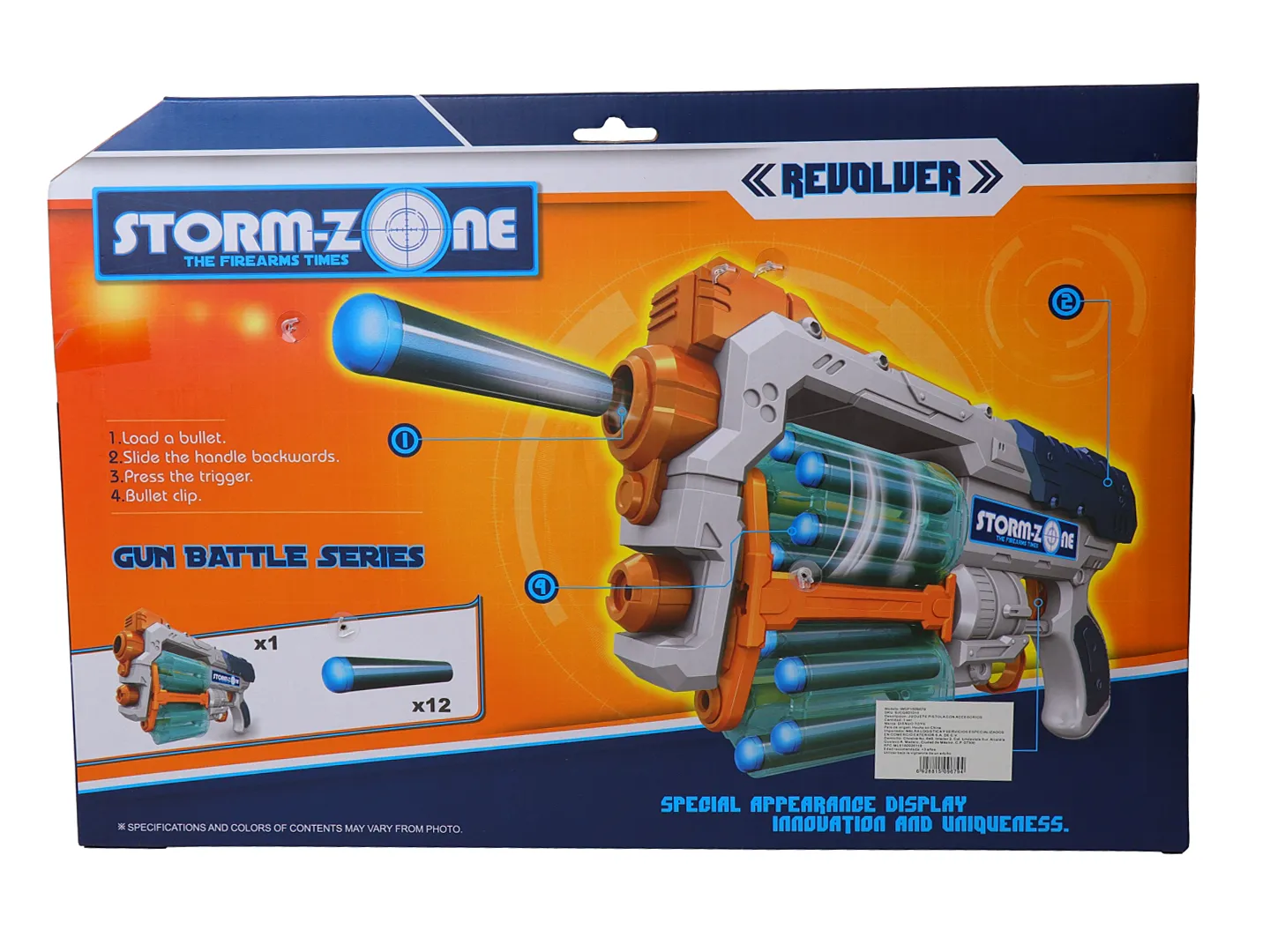 Pistola De Juguete Con Accesorios Kelder Toys