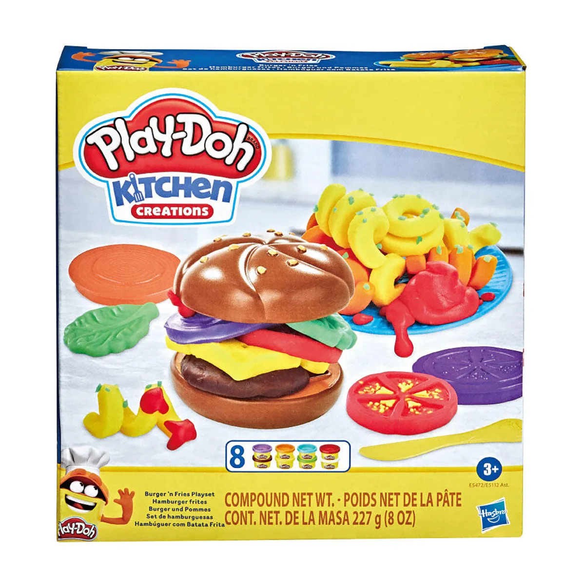 PLAYDOH COCINA JUEGO DE HAMBURGUESAS