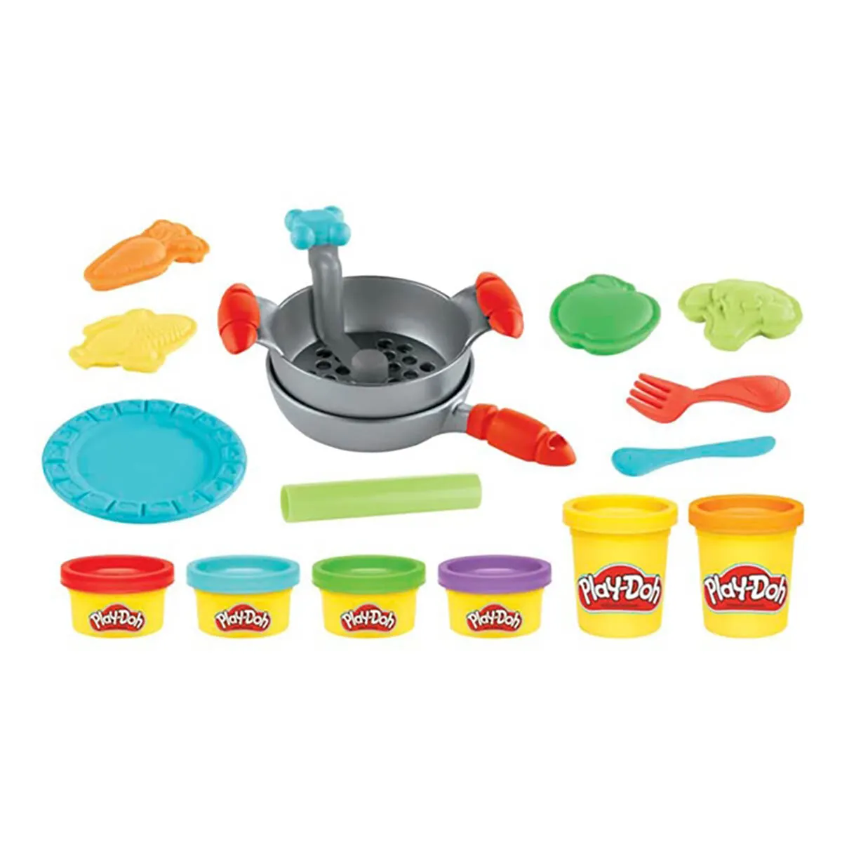 PLAYDOH COCINA JUEGO DE MACARRONES LOCOS