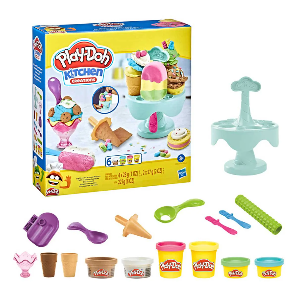 PLAYDOH COCINA SET HELADERíA CREATIVA