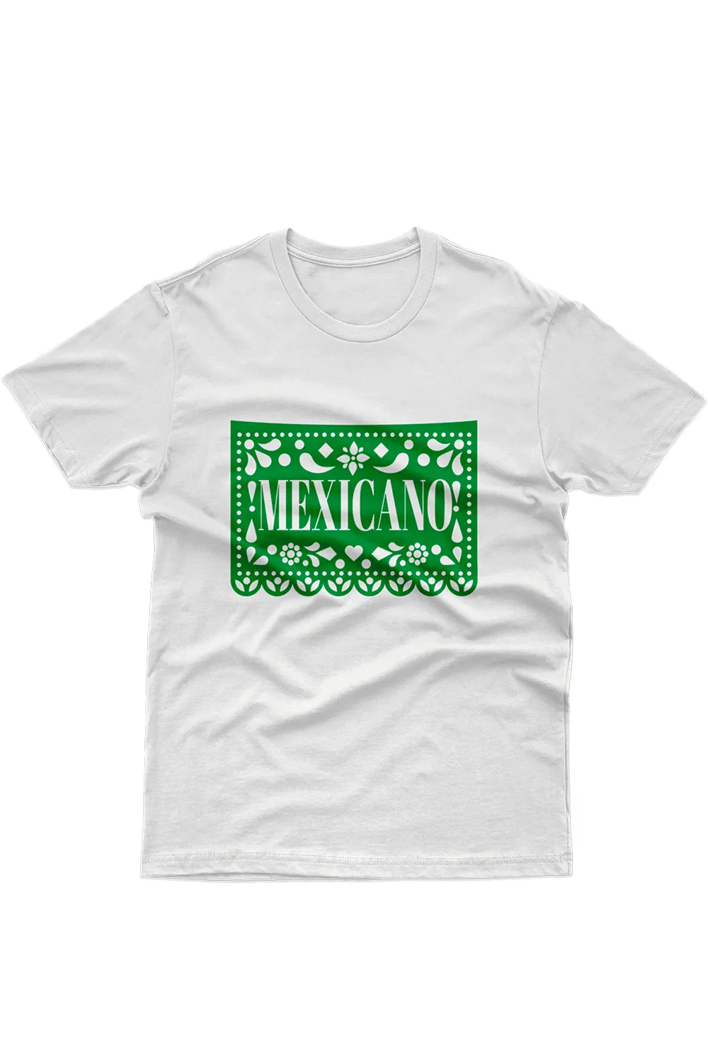 Playera caballero manga corta . Mexicano papel