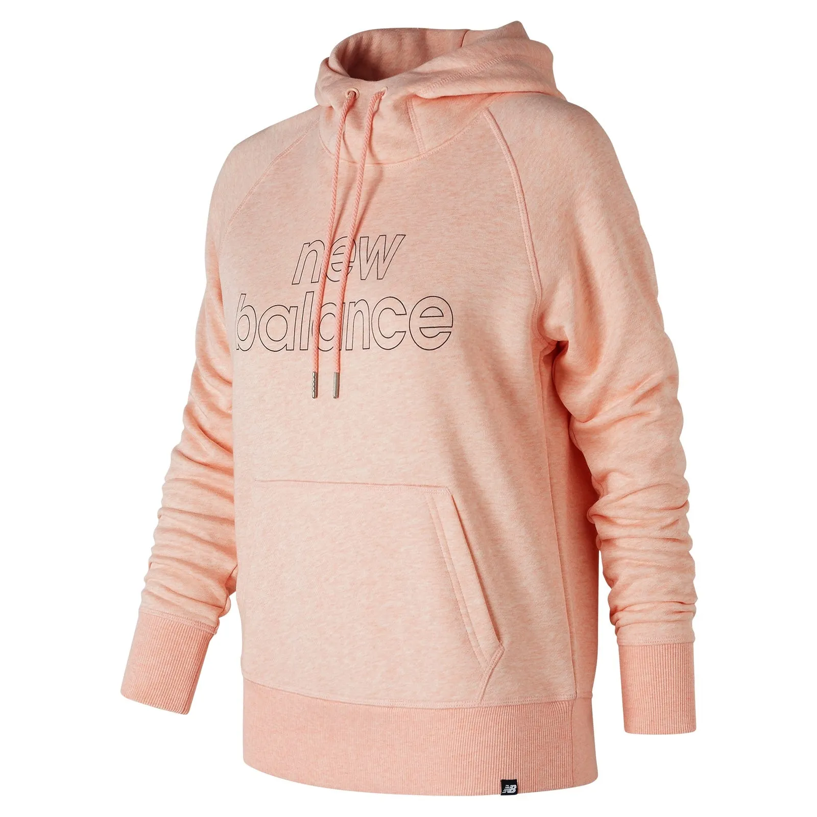 Polerón Mujer New Balance Essentials Pullover Hoodie Rosado