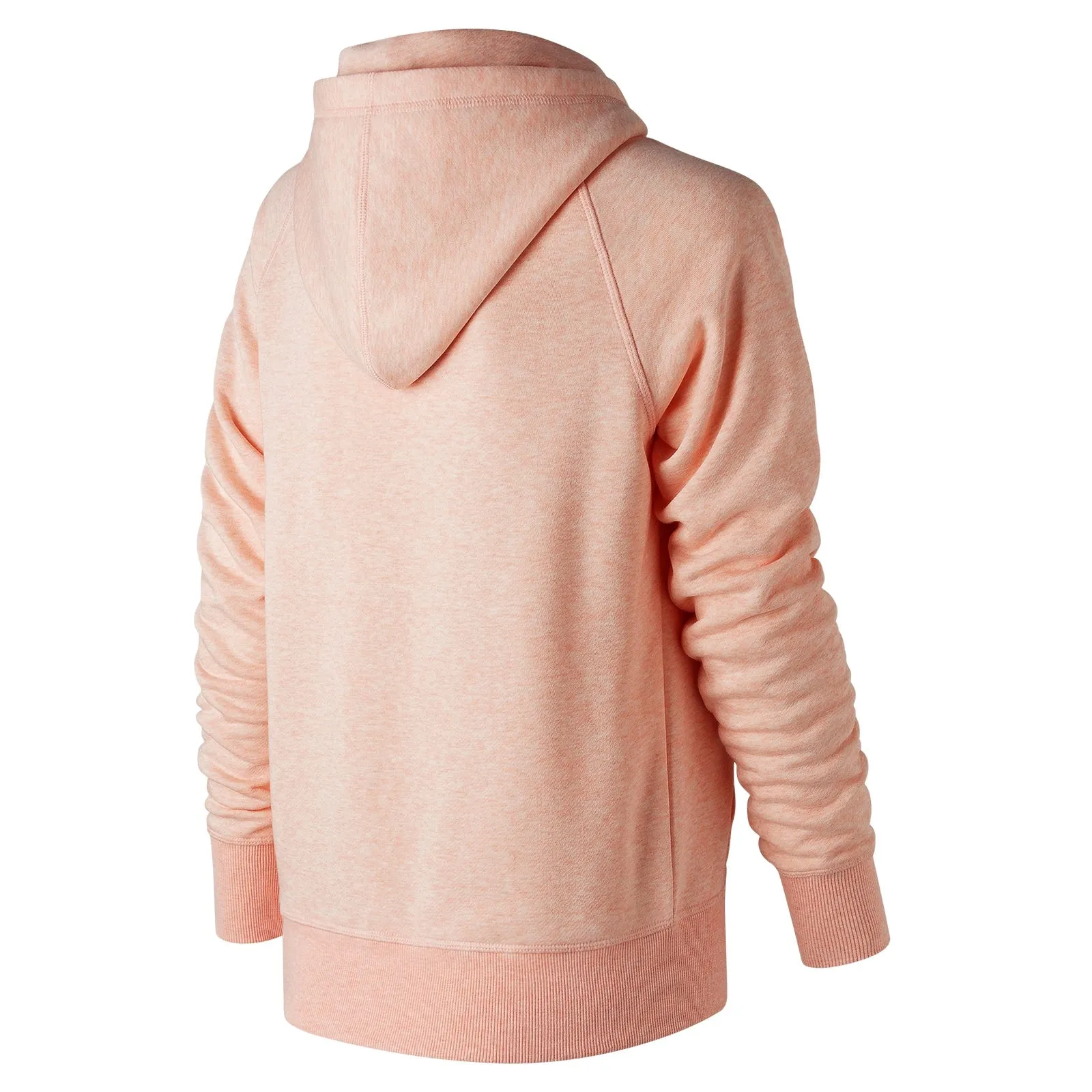 Polerón Mujer New Balance Essentials Pullover Hoodie Rosado