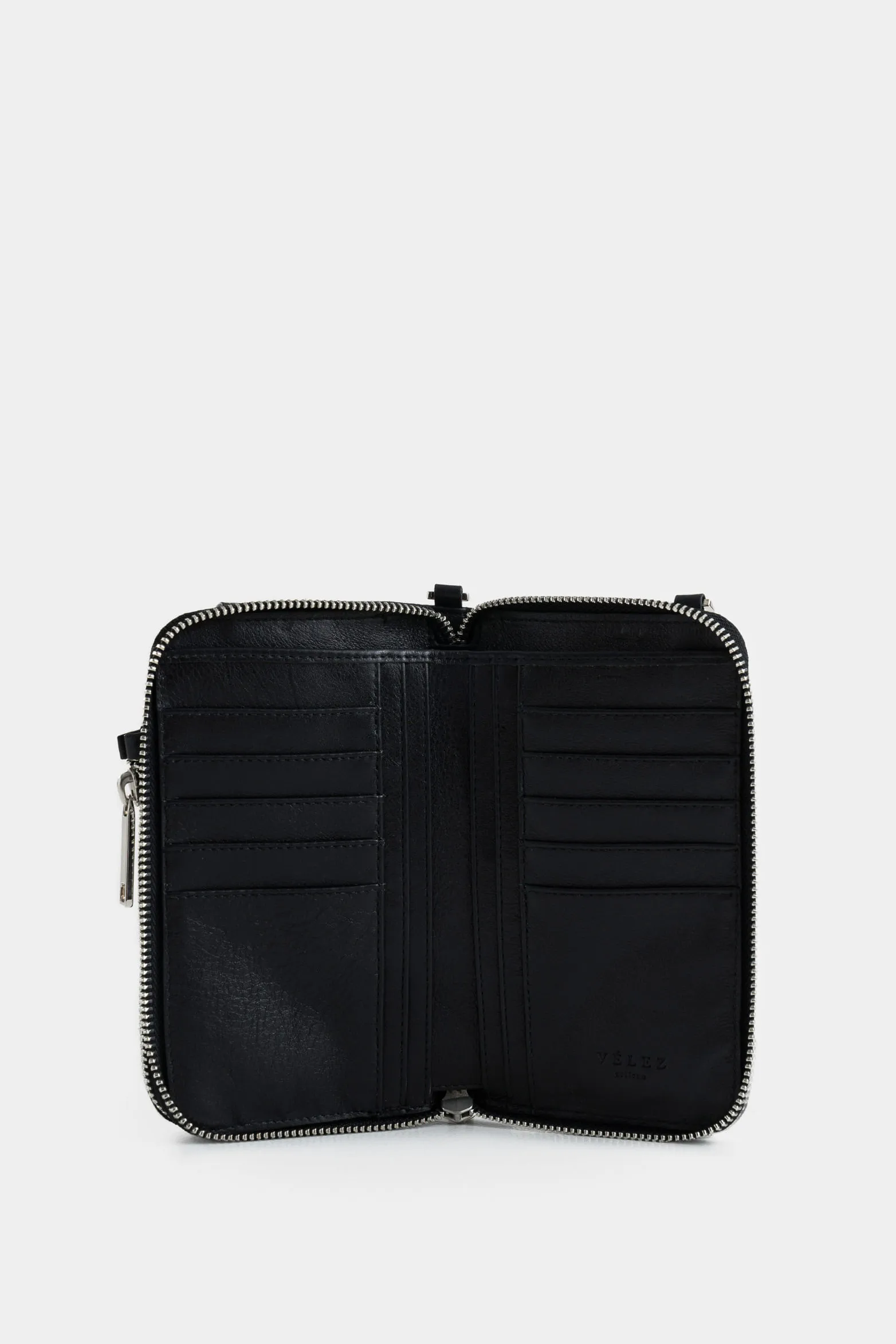 Porta chequera Ibiza de cuero para mujer multifunción
