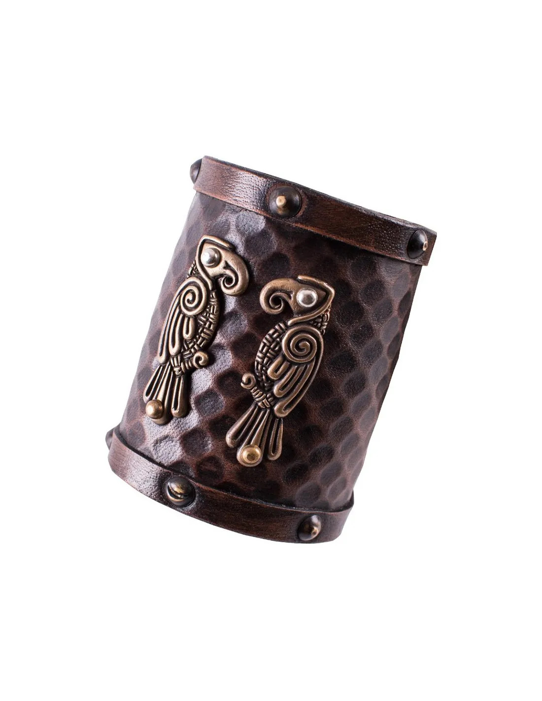Pulsera Nórdica cuervos Hugin and Munin