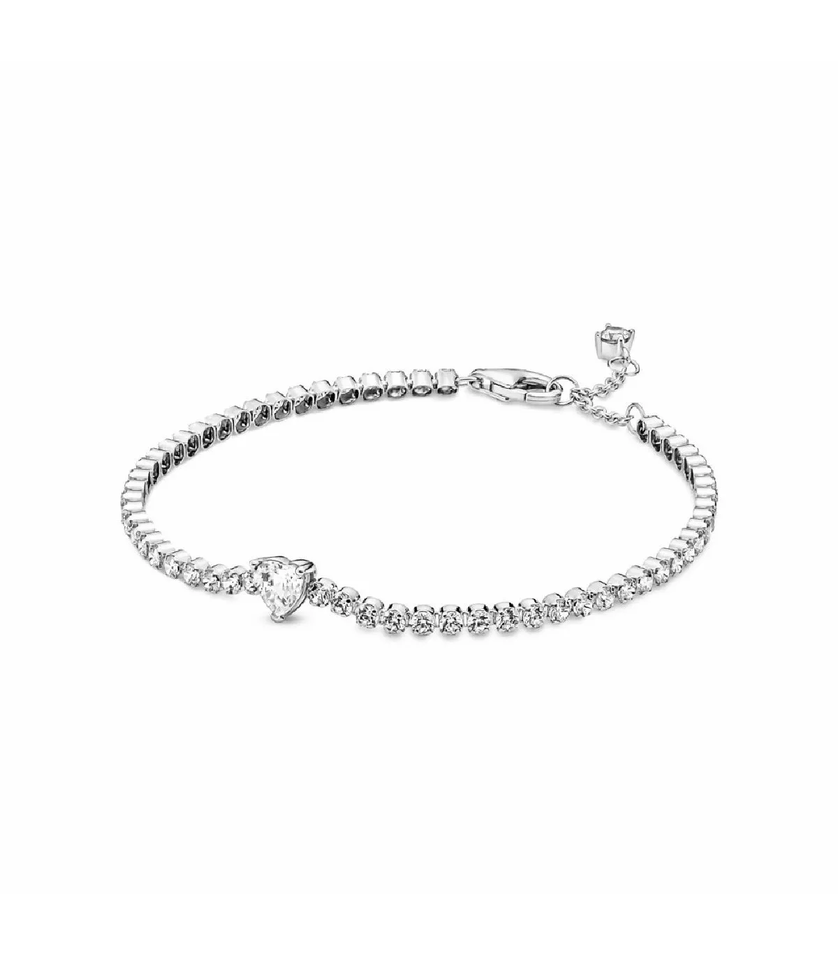 PULSERA PANDORA CORAZóN BRILLANTE  590041C01