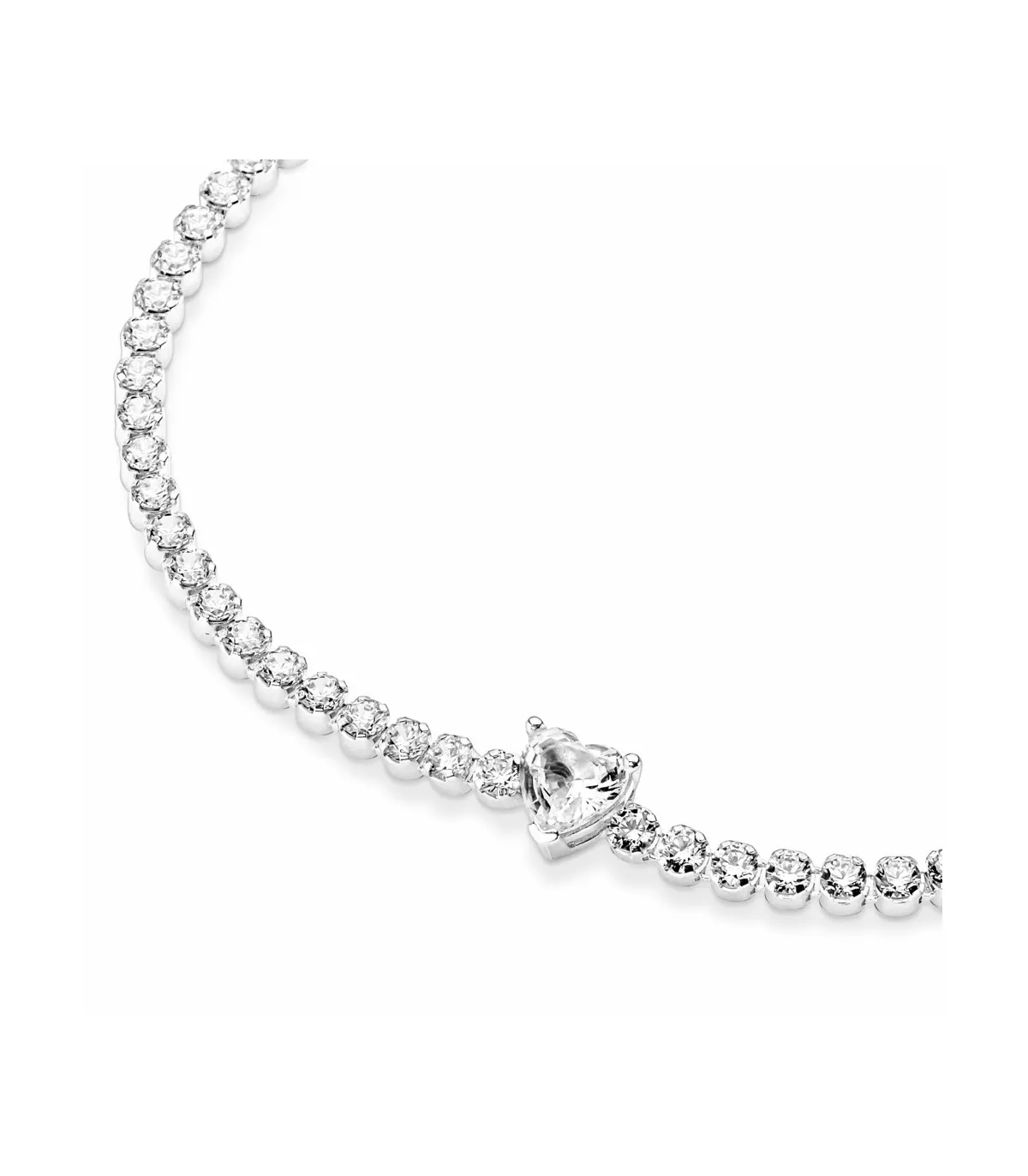 PULSERA PANDORA CORAZóN BRILLANTE  590041C01