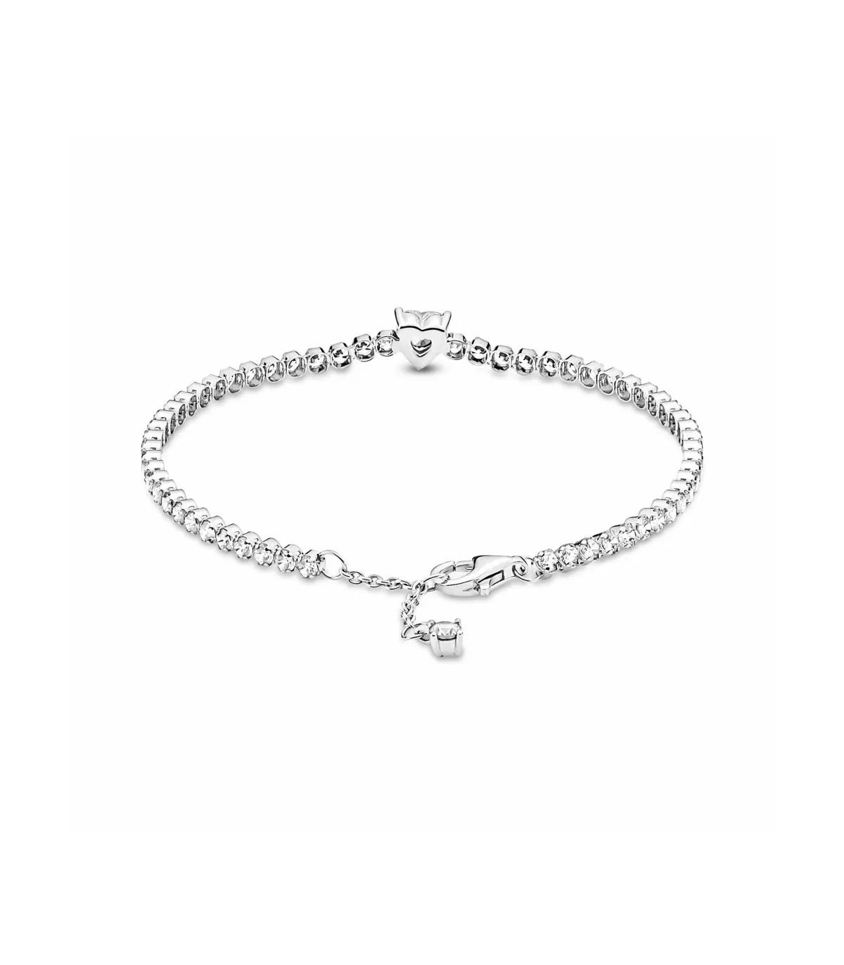 PULSERA PANDORA CORAZóN BRILLANTE  590041C01