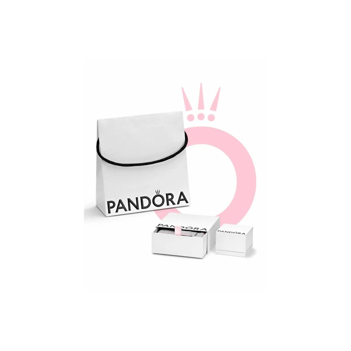 PULSERA PANDORA MOMENTS CIERRE CORAZóN  PANDORA