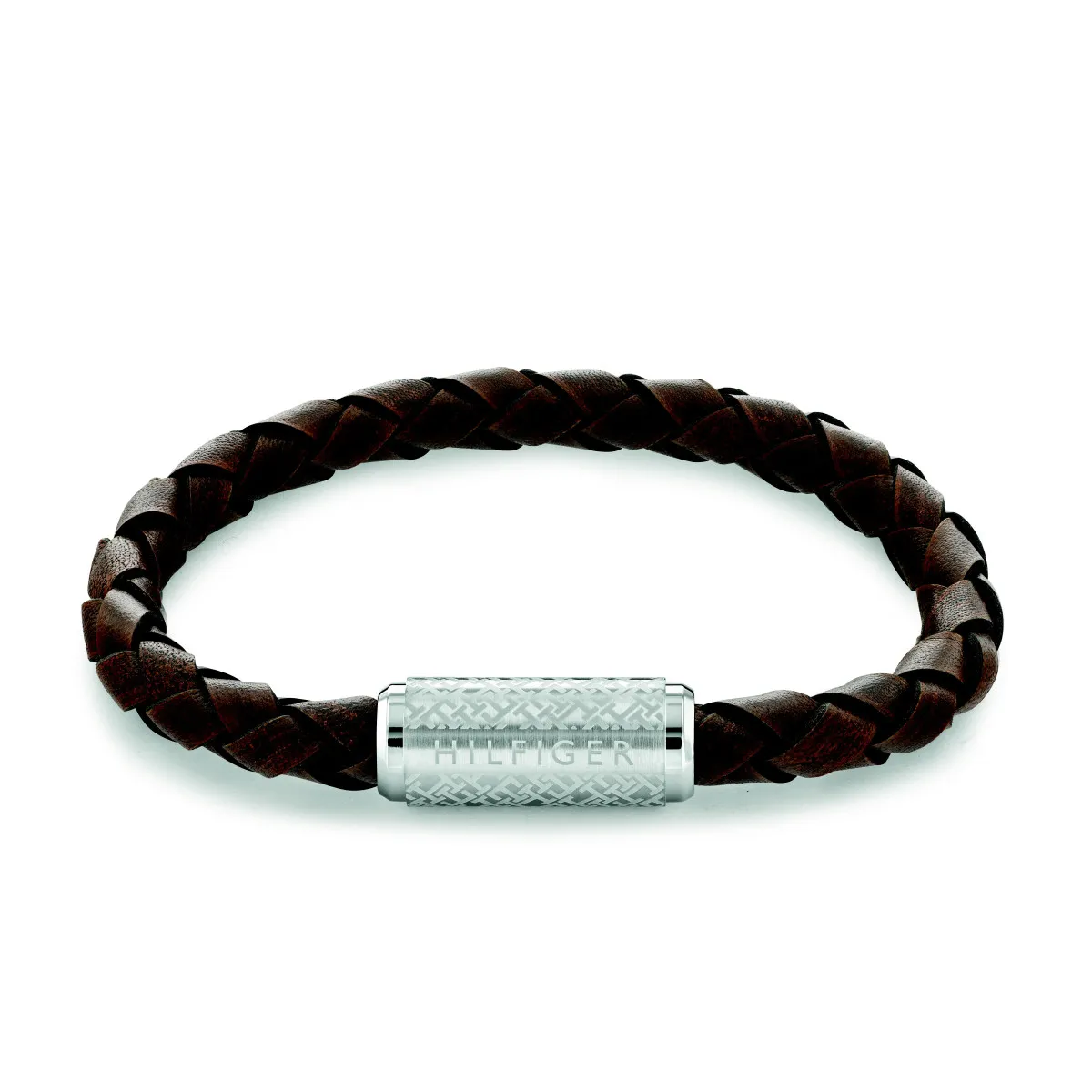 PULSERA TOMMY HILFIGER CUERO MARRóN  TOMMY HILFIGER